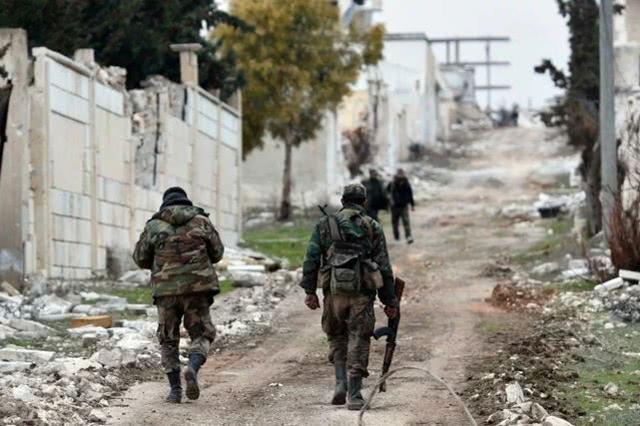 叙政府军收复28处居民点，武装分子撤往土叙边境