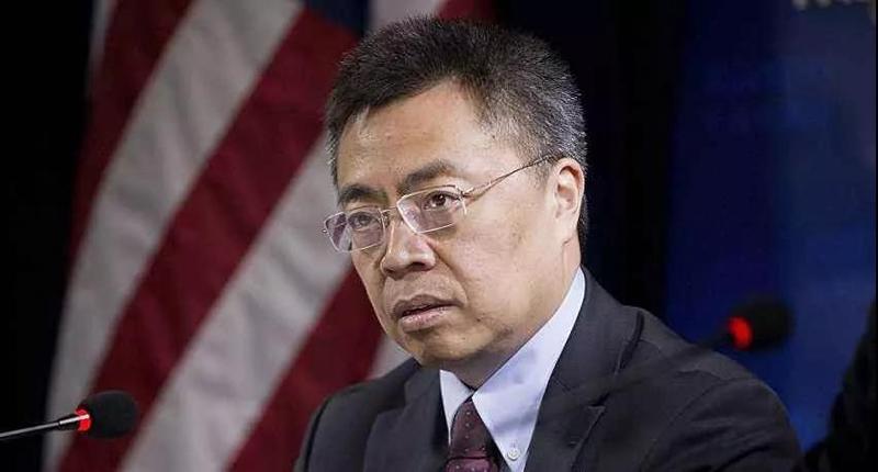 这位中国大使 打着黑领带直斥美国在WTO搅局！