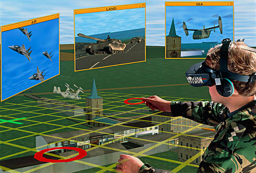 战场感知新技术来临 德国即将建成“玻璃战场” 未来战场指挥酷似3D电影
