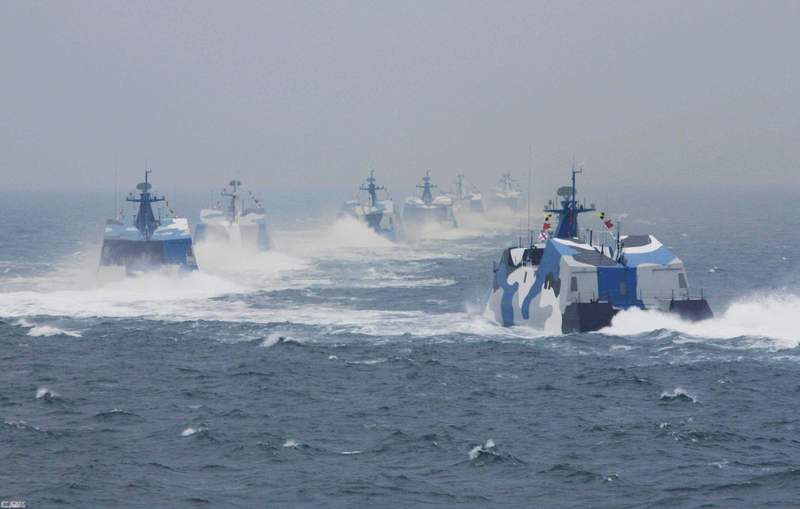 美军来南海耀武扬威 殊不知中国海军早已布下天罗地网