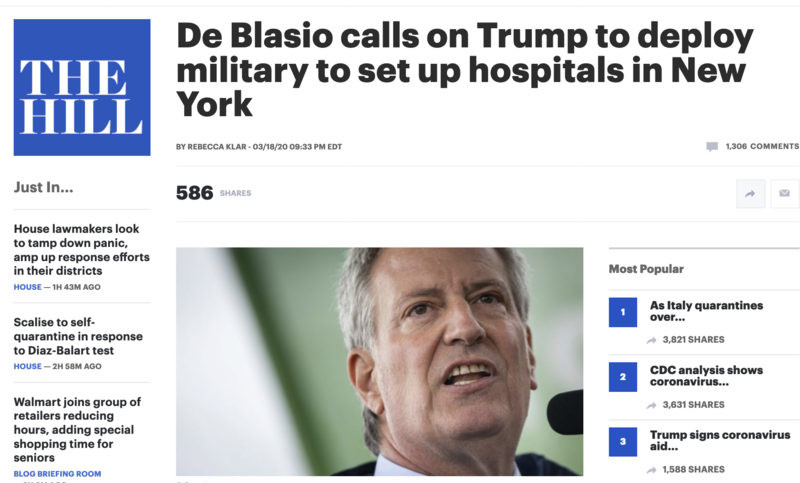 纽约州州长在应对疫情方面和特朗普公开唱反调