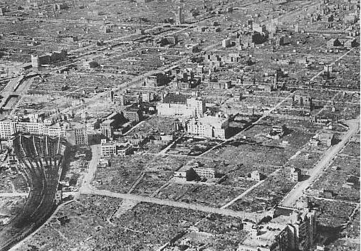 这座日本大城市并未遭受美军原子弹，却损毁的更加严重