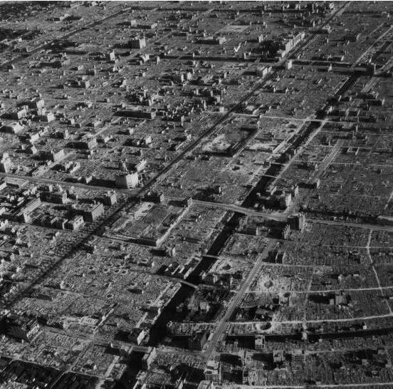 这座日本大城市并未遭受美军原子弹，却损毁的更加严重