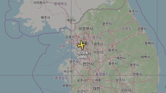 美军侦察机飞越首尔上空 同一天还途径东海和黄海