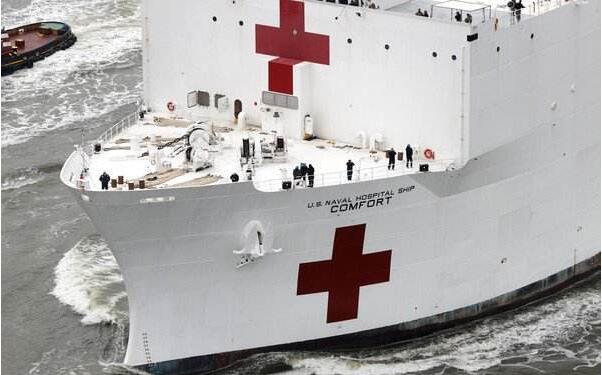 美国确诊病例超24万！但“安慰号”医院船只接收了20名患者