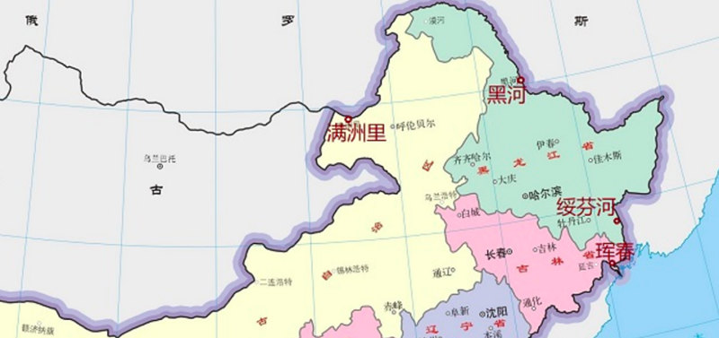 黑龙江省人口流动_黑龙江省地图(3)