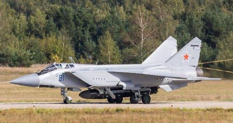 白宫这次慌了 俄军在远东部署米格31 直接威胁美军海外基地