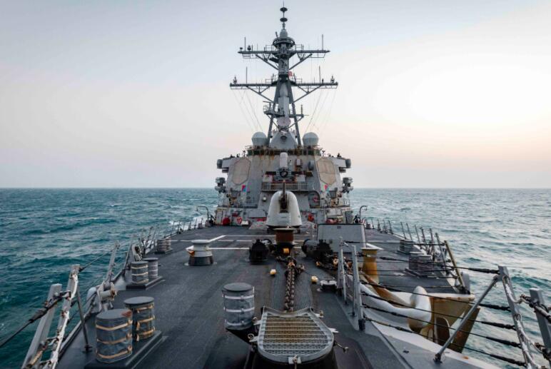 今年第一艘！台军称一艘美国战舰今天航经台湾海峡