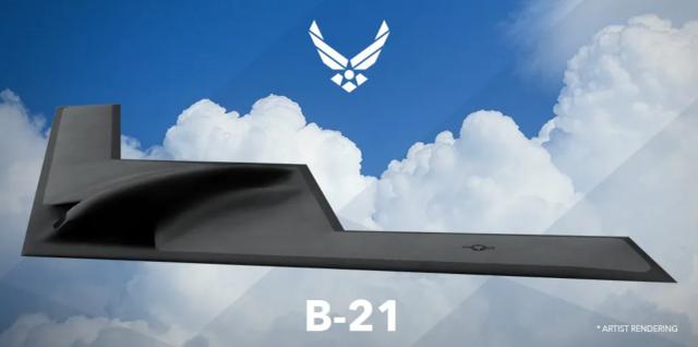 美军终于“官宣”B-21轰炸机，美媒看图推断出这样一些细节