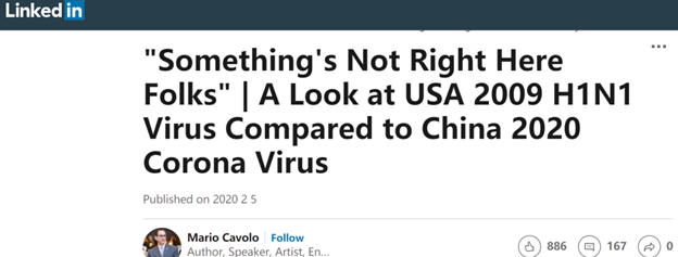 在中国生活近20年美国人对比中美病毒爆发：为什么有点不对劲呢？