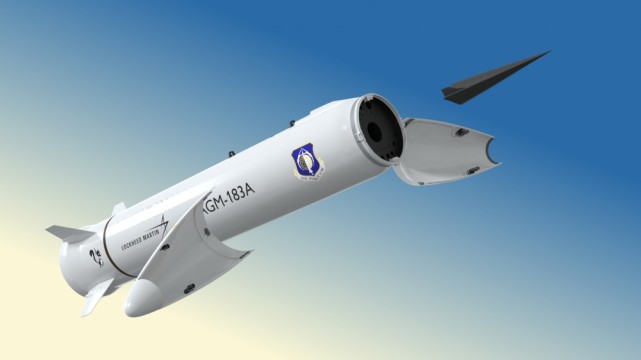 British media: U.S.-new missiles can reach Beijing in half an hour AGM-183A renderings